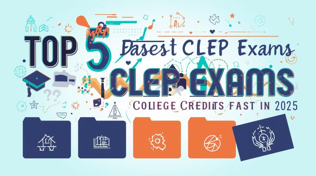easiest clep exams
