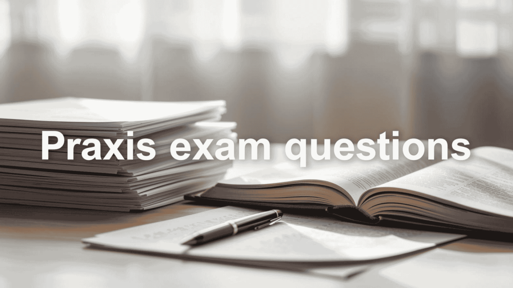 Architecture of Praxis Exam Questions