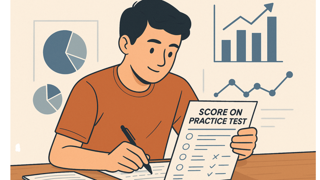 Score on Practice Test